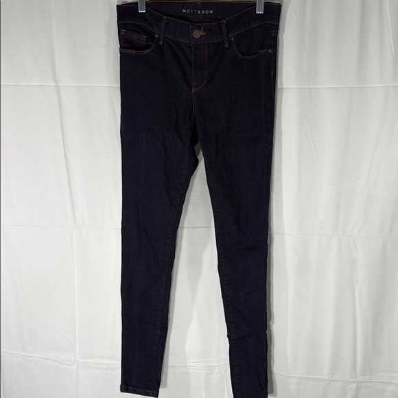 Mott & Bow Mid Rise Skinny Jeans Size 27x30 - Picture 1 of 11